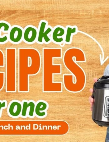 rice cooker recipes for one